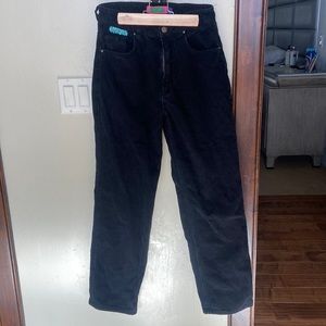 empyre black corduroy girls skate pants